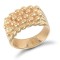 JRN084 | 9ct Yellow Gold Keeper Ring
