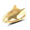 JRN100 | 9ct Yellow Gold Dolphin Ring