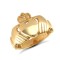 JRN104A | 9ct Yellow Gold Claddagh Ring