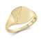 JRN141 | 9ct Yellow Gold Signet Ring
