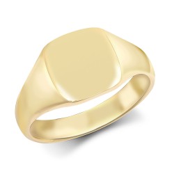 JRN144-O | 9ct Yellow Gold Signet Ring