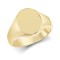 JRN146 | 9ct Yellow Gold Signet Ring