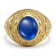 9ct Yellow Gold College Ring