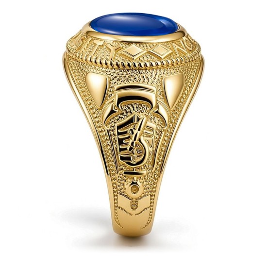 9ct Yellow Gold College Ring