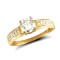 JRN468 | 9ct Yellow Gold Fancy Cubic Zirconia Ring