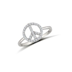 JRN529 | 9ct White CZ Peace Ring