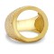 JRN555-F | 9ct Yellow Heavy Weight Round Full Sov Ring Mount