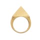 JRN584 | 9ct Yellow Gold 1 Ounce Pyramid Ring