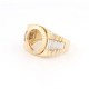 JRN590-T | 9ct 2 Colour Gold Tenth Kruger Ring