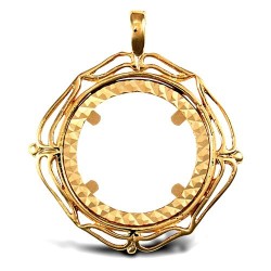 JSP006-F | 9ct Yellow Gold Full Sovereign Pendant