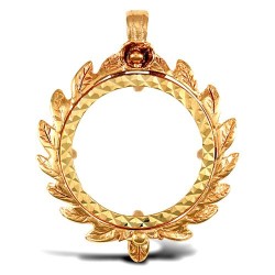 JSP007-F | 9ct Yellow Gold Full Sovereign Pendant
