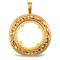 JSP011-H | 9ct Yellow Gold Half Sovereign Pendant