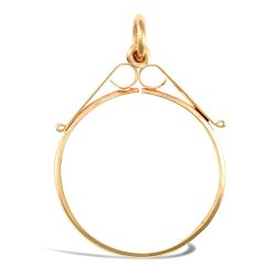JSP020-T | 9ct Yellow Gold Tenth Kruger Sovereign Pendant