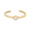 JTR028 | 9ct Yellow CZ set toe ring