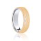 JWR157-9-8 | 9ct White & Yellow Court 8mm Celtic Laser Engraved Wedding Band