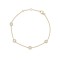 9ct Yellow Gold 0.80ct 3.6mm Lab Grown Diamond By The Inch Extender Bracelet - 6.5+7.0+7.5"