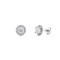 9ct White Gold 0.62ct Natural Diamond Halo Earrings