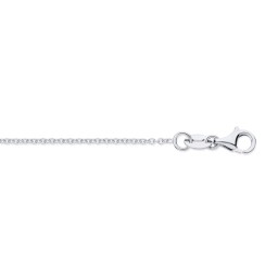 PCN004A-20 | 950 Platinum Rolo 1.30mm Pendant Chain