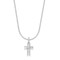 SILN001 | 925 Silver CZ Cross on Chain