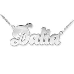SNP008 | 925 Sterling Silver Personalised Nameplate