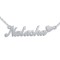 SNP013 | 925 Sterling Silver Personalised Nameplate