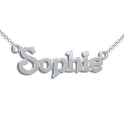 SNP014 | 925 Sterling Silver Personalised Nameplate
