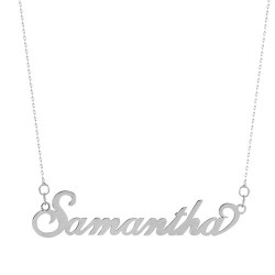 SNP020 | 925 Silver Personalised Nameplate