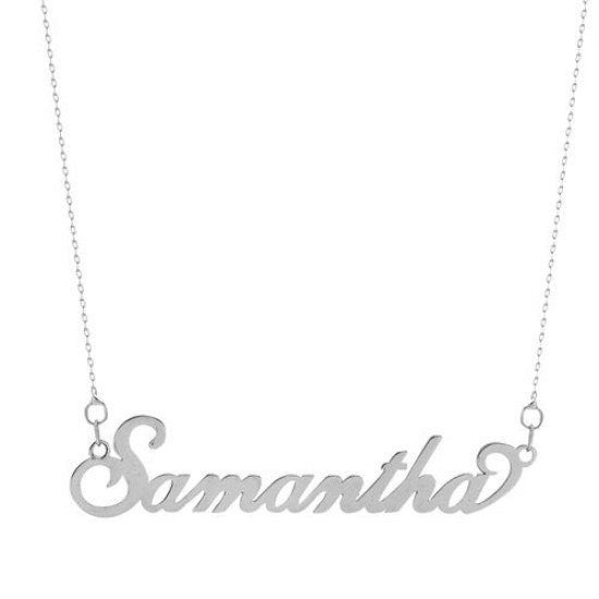 SNP020 | 925 Silver Personalised Nameplate