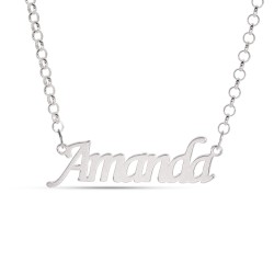 SNP022 | 925 Silver Personalised Nameplate
