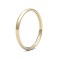 WCT18Y2 | 18ct Yellow Gold Standard Weight Court Profile Mirror Finish Wedding Ring