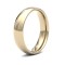 WCT18Y5(F-Q) | 18ct Yellow Gold Standard Weight Court Profile Mirror Finish Wedding Ring