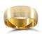 WCT18Y7-01 | 18ct Yellow Gold Standard Weight Court Profile Satin Wedding Ring