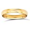 WCT22Y3-05 | 22ct Yellow Gold Standard Weight 3mm Court Profile Centre Groove Wedding Ring