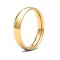 WCT22Y4 | 22ct Yellow Gold Standard Weight 4mm Court Profile Mirror Finish Wedding Ring