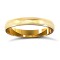WDS9Y3-02(R+) | 9ct Yellow Gold Standard Weight D-Shape Profile Mill Grain Wedding Ring