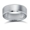 WFC18W7-03 | 18ct White Gold Standard Weight Flat Court Profile Bevelled Edge Wedding Ring