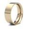 WFC18Y7 | 18ct Yellow Gold Standard Weight Flat Court Profile Mirror Finish Wedding Ring