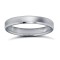 WFC9W3-03(R+) | 9ct White Gold Standard Weight Flat Court Profile Bevelled Edge Wedding Ring