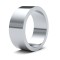WFLPL8 | Platinum Standard Weight Flat Profile Mirror Finish Wedding Ring