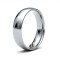 WLCT9W5(I-Q) | 9ct White Gold 5mm Lightweight Court Profile Mirror Finish Wedding Ring
