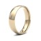 WLCT9Y5(R-Z) | 9ct Yellow Gold 5mm Lightweight Court Profile Mirror Finish Wedding Ring