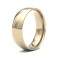 WLCT9Y6(R-Z) | 9ct Yellow Gold 6mm Lightweight Court Profile Mirror Finish Wedding Ring