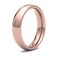 WPCT18R5(R+) | 18ct Rose Gold Premium Weight Court Profile Mirror Finish Wedding Ring