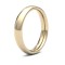 WPCT9Y4(R+) | 9ct Yellow Gold Premium Weight Court Profile Mirror Finish Wedding Ring