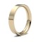 WPFC9Y4(R+) | 9ct Yellow Gold Premium Weight Flat Court Profile Mirror Finish Wedding Ring