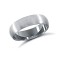 WSC18W5-01(R+) | 18ct White Gold Standard Weight Court Profile Satin Wedding Ring