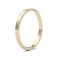 WSC18Y2 | 18ct Yellow Gold Standard Weight Court Profile Mirror Finish Wedding Ring