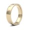 WSC18Y5(R+) | 18ct Yellow Gold Standard Weight Court Profile Mirror Finish Wedding Ring