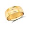 WSC18Y8-05 | 18ct Yellow Gold Standard Weight Court Profile Centre Groove Wedding Ring