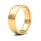 WSC22Y6(R+) | 22ct Yellow Gold Standard Weight 6mm Soft Court Profile Mirror Finish Wedding Ring
